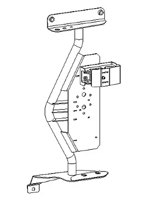 GO RHINO 701011T Exterior Jack Mount