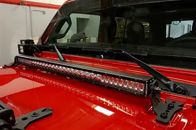 GO RHINO 731300T Light Mount Jeep Wrangler Jl 30&#039;Bar
