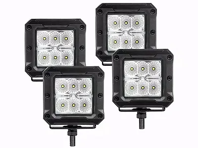 GO RHINO 751803043F Bright Series - 3X3 Cube Led Lights