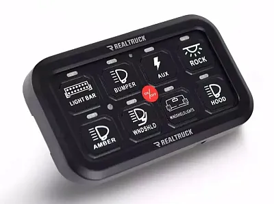 GO RHINO 758CHSCRRF Rgb/Bluetooth 8 Channel Switch Cont