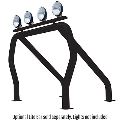 GO RHINO 9009560SSB Truck Bed Bar Kit
