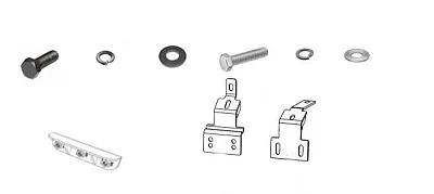 GO RHINO D60368TK Brackets For Dominator Sidesteps