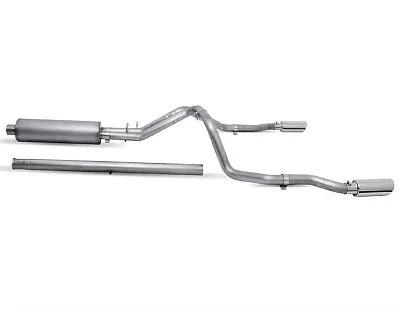 GIBSON EXHST 65713 Cat-Back Dual Split Exhaust System