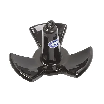 GREENFIELD 530B River Anchor 30Lb Black