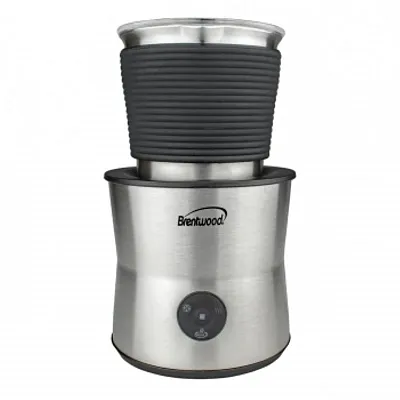 Brentwood 15 Ounce Cordless Electric Milk Frother, Warmer, and Hot Chocolate Mak