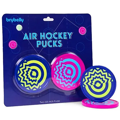 Two-Pack Vivid Air Hockey Pucks, 3.25'' GAIR-111