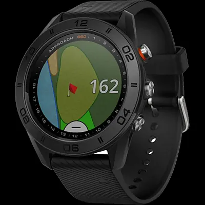 GARMIN ELEC. 010N170200 Golf Watch Approach S60 Black Re