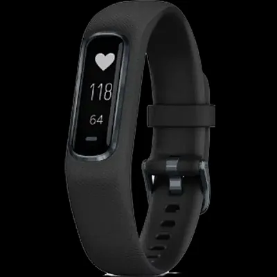 GARMIN ELEC. 010N199500 Vivosmart 4 Black/Slate S/M Refu