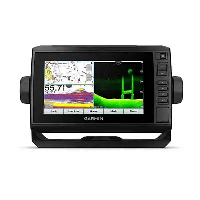 GARMIN ELEC. 100233301 Echomap Uhd 72Cv Basemap W/ Xdcr