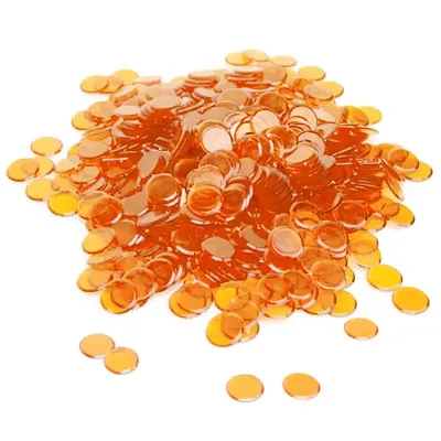 300 Pack Orange Bingo Chips GBIN-006