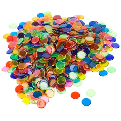1000 Pack of Bingo Chips (Mixed)  Bulk Set of Markers GBIN-303