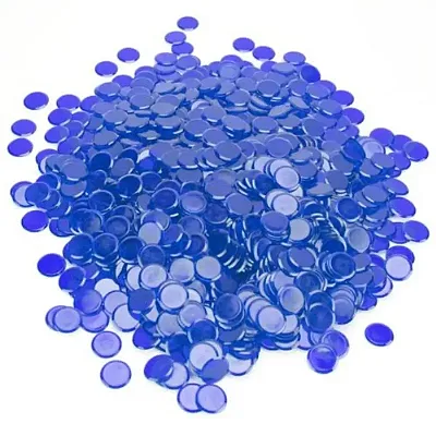 1000 Pack Blue Bingo Chips GBIN-304