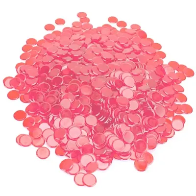 1000 Pack Pink Bingo Chips GBIN-308