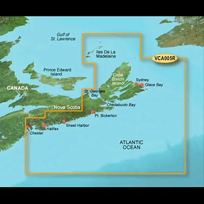 GARMIN CARTO 010C069100 G3V Vca005R - Halifax-Cape Breton