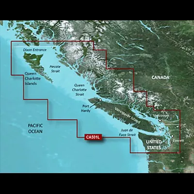 GARMIN CARTO 010C070100 G3V Vca501L - Puget Sound-Dixon Ent