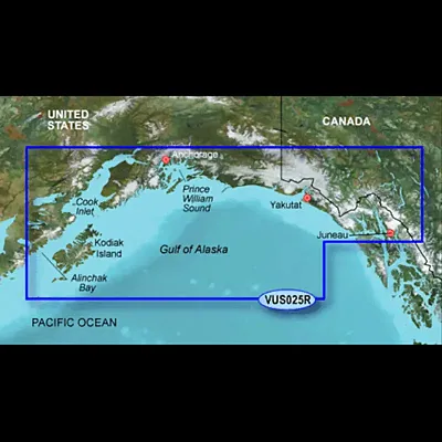 GARMIN CARTO 010C072600 G3V Vus025R - Anchorage-Juneau