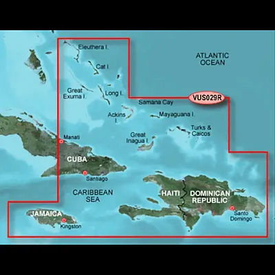 GARMIN CARTO 010C073000 G3V Vus029R - Southern Bahamas