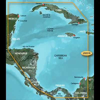 GARMIN CARTO 010C073220 G3 Hxus031R - Southwest Caribbean