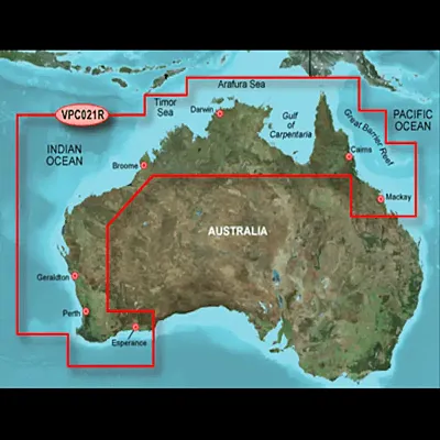 GARMIN CARTO 010C075400 G3V Vpc021R - Mackay Nw-Esperance