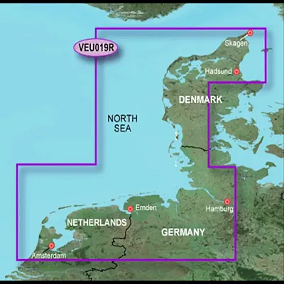 GARMIN CARTO 010C077620 G3 Hxeu019R - Alborg-Amsterdam