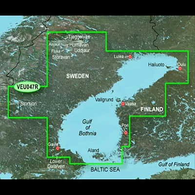 GARMIN CARTO 010C078300 G3V Veu047R - Gulf Of Bothnia-Kalix