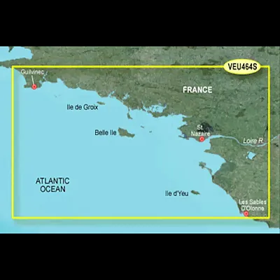 GARMIN CARTO 010C080800 G3V Veu464S - Penmarch-Les Sables D