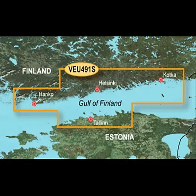 GARMIN CARTO 010C083500 G3V Veu491S - Hanko-St Peter-Tallin