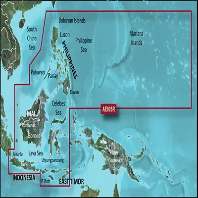 GARMIN CARTO 010C088020 G3 Hxae005R - Philippines-Java-Mari