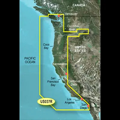 GARMIN CARTO 010C100300 G3V Vus037R - Vancouver-San Diego