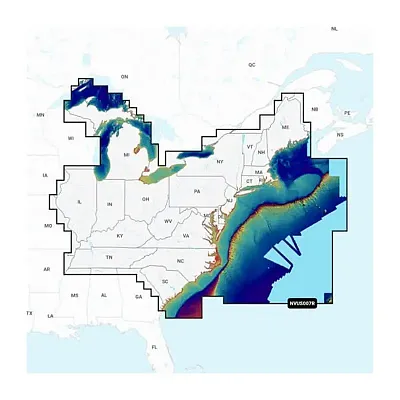 GARMIN CARTO 010C129100 U.S. East
