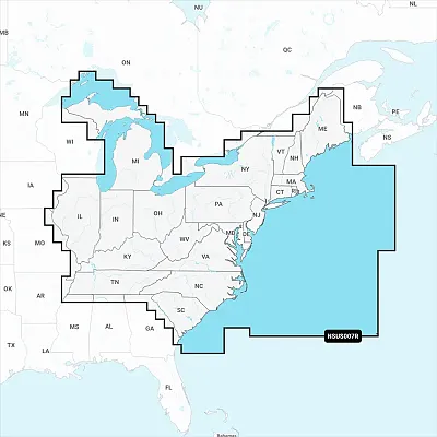 GARMIN CARTO 010C129120 U.S. East