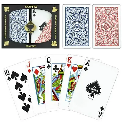 Copag 1546 Bridge Red/Blue Regular COP-1103