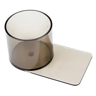 Small Plastic Smoke Colored Slide In Cup Holder PTA-1006