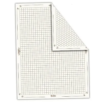 Grand Campaigner 48" x 36" Reversible Vinyl Gaming Mat GDIC-1502