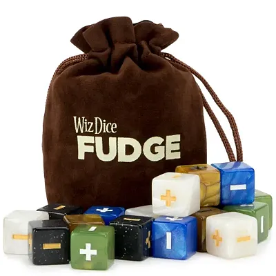 Fudge Dice GM Starter Set, Terrestrial GDIC-2301