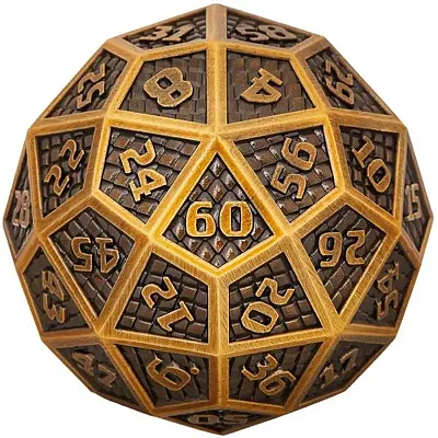 Orb of Destined Fate D60, Ancient Gold GDIC-3301