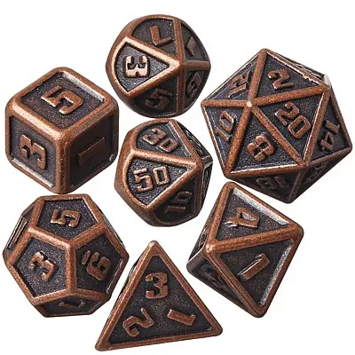 Mini 10mm Metal Dice GDIC-3401