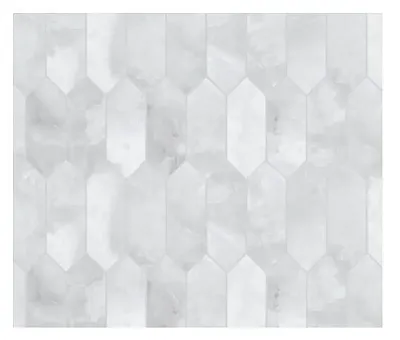 GENESIS PROD 494031 Grey Marble Picket Backsplash Kit 1