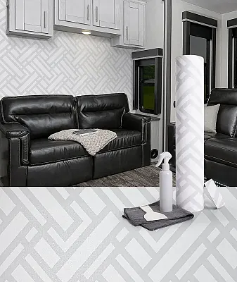 GENESIS PROD 543518 Gray Crossway 100' Wall Kit