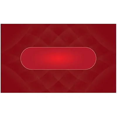 Red Sublimation Poker Table Felt   GFEL-206