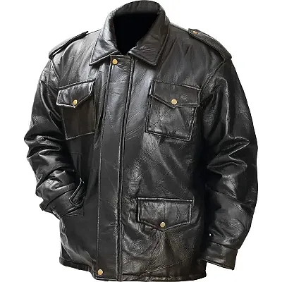 Giovanni Navarre Italian Stone Design Genuine Leather Field Jack