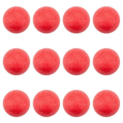 Pack of 12 Red Textured Foosballs GFOO-004