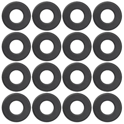 Pack of 16 Black Nylon Washers for Standard Foosball Tables GFOO