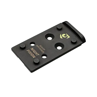 Night Fision Precision Optic Plate: Glock Full Size Mos (19/17/47) To Dpp Footpr
