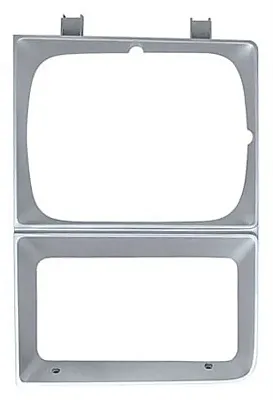 GOODMARK GM2512108 Headlamp Bezel; Lh; Single Rectangl