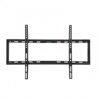 MegaMounts Smooth Black Matt Finish Fixed Television Mount for 26 - 55 Inch Plas