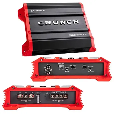 Crunch Ground Pounder 2 X 325 @ 4 Ohms 2 X 750 @ 2 Ohms 1 X 1500