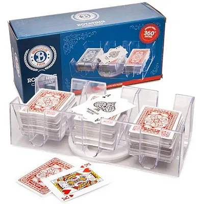Brybelly Elite Rotating Card Holder Tray, 9-deck GPLA-113