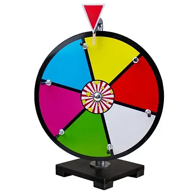 12&quot; Color Dry Erase Prize Wheel PZW-12C