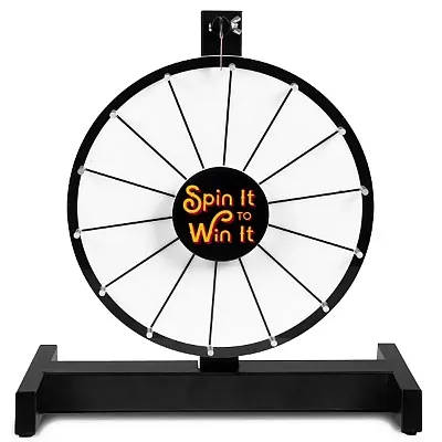 12&quot; White Prize Wheel GPRZ-401